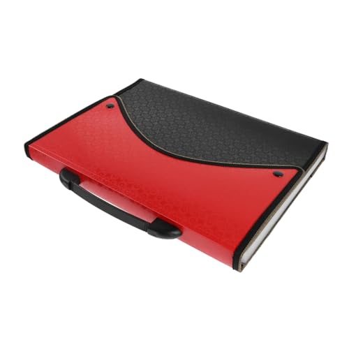 Veemoon Ordner mit mehreren Ebenen Akkordeon-Papier-Organizer Dokumente Organisator Akkordeondateiordner Aktenordner erweitern Papier-Organizer-Ordner Plastik rot Veemoon Ordner mit mehreren Ebenen Akkordeon-Papier-Organizer Dokumente Organisator Akkordeondateiordner Aktenordner erweitern Papier-Organizer-Ordner Plastik rot von Veemoon