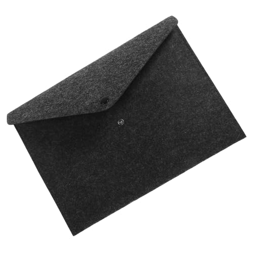 Veemoon Organisator aus Papier felt file folders Taschenorganisator Fall dokumentieren Aktentasche für Dokumente ordner Dokumenten-Tragetasche Aktentasche im Letter-Format Dark Grey von Veemoon