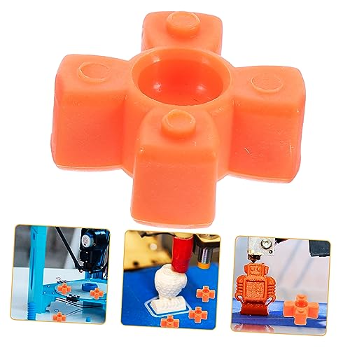 Veemoon Pflaumenförmiges Gummipad Flexibles Klauenkupplungspad für Cnc Maschinenzubehör Hervorragende Dämpfung Stoßabsorption für Servomotoren Veemoon Pflaumenförmiges Gummipad Flexibles Klauenkupplungspad für Cnc Maschinenzubehör Hervorragende Dämpfung Stoßabsorption für Servomotoren von Veemoon