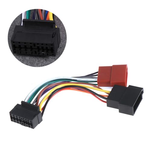 Veemoon Poliger Adapter Kabelbaum für Auto CD Dvd Player Hitzebeständiges Langlebiges Anschlusskabel Installieren Kompatibel mit Verschiedenen Veemoon Poliger Adapter Kabelbaum für Auto CD Dvd Player Hitzebeständiges Langlebiges Anschlusskabel Installieren Kompatibel mit Verschiedenen von Veemoon