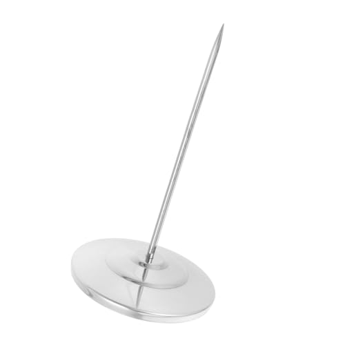 Veemoon Quittungshalter mit Stabiler Basis Gerader Spike für Restaurant Büro und Hotel Langlebig und Rutschfest für Dokumentenorganisation Veemoon Quittungshalter mit Stabiler Basis Gerader Spike für Restaurant Büro und Hotel Langlebig und Rutschfest für Dokumentenorganisation von Veemoon