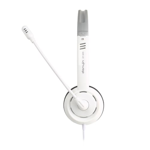 Veemoon Stereo Gaming Headset mit Einstellbarem Mikrofon Rauschunterdrückung PC Headset für Desktop Computer Langlebiges Design für Lange Tragezeiten Weiß Veemoon Stereo Gaming Headset mit Einstellbarem Mikrofon Rauschunterdrückung PC Headset für Desktop Computer Langlebiges Design für Lange Tragezeiten Weiß von Veemoon