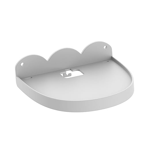 Veemoon Wandmontiertes Audio Regal für Mini Weißer Lautsprecher Halter mit Feiner Handwerkskunst für WLAN Router Ip Kameras Praktisch Platzsparend Veemoon Wandmontiertes Audio Regal für Mini Weißer Lautsprecher Halter mit Feiner Handwerkskunst für WLAN Router Ip Kameras Praktisch Platzsparend von Veemoon