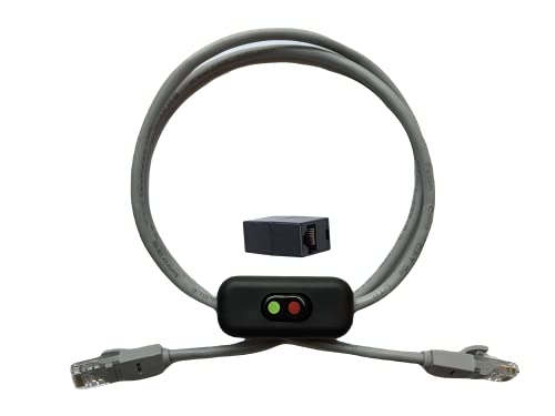Vegamax Power-Taste, Kill-Schalter, Abschaltung für Ethernet, Internet, Netzwerkkabel Vegamax Power-Taste, Kill-Schalter, Abschaltung für Ethernet, Internet, Netzwerkkabel von Vegamax
