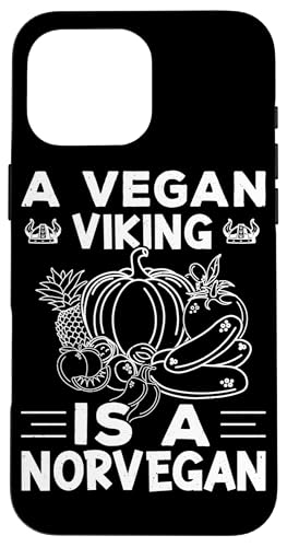 Ein veganer Wikinger ist ein norveganes Wortspiel Design Hülle für iPhone 16 Pro Max Ein veganer Wikinger ist ein norveganes Wortspiel Design Hülle für iPhone 16 Pro Max von Vegan Design Ideas For Vegans And Vegetarians