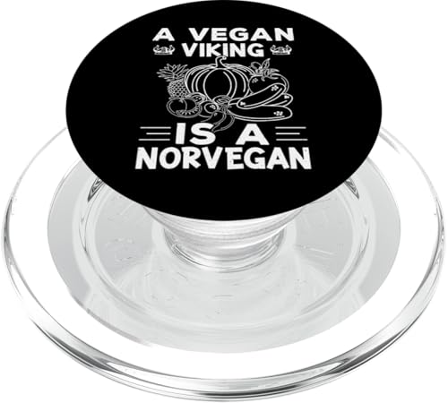 Ein veganer Wikinger ist ein norveganes Wortspiel Design PopSockets PopGrip für MagSafe Ein veganer Wikinger ist ein norveganes Wortspiel Design PopSockets PopGrip für MagSafe von Vegan Design Ideas For Vegans And Vegetarians