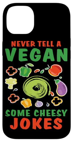Erzählen Sie niemals einem Veganer einige kitschige Witze für Veganer Hülle für iPhone 14 Plus von Vegan Design Ideas For Vegans And Vegetarians