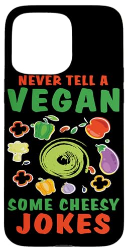 Erzählen Sie niemals einem Veganer einige kitschige Witze für Veganer Hülle für iPhone 15 Pro Max Erzählen Sie niemals einem Veganer einige kitschige Witze für Veganer Hülle für iPhone 15 Pro Max von Vegan Design Ideas For Vegans And Vegetarians