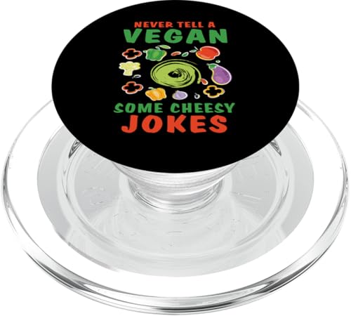 Erzählen Sie niemals einem Veganer einige kitschige Witze für Veganer PopSockets PopGrip für MagSafe Erzählen Sie niemals einem Veganer einige kitschige Witze für Veganer PopSockets PopGrip für MagSafe von Vegan Design Ideas For Vegans And Vegetarians