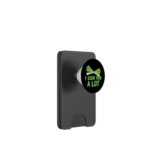 I Leek You A Lot Veganes Design für Pflanzennahrer PopSockets PopWallet für MagSafe I Leek You A Lot Veganes Design für Pflanzennahrer PopSockets PopWallet für MagSafe von Vegan Design Ideas For Vegans And Vegetarians