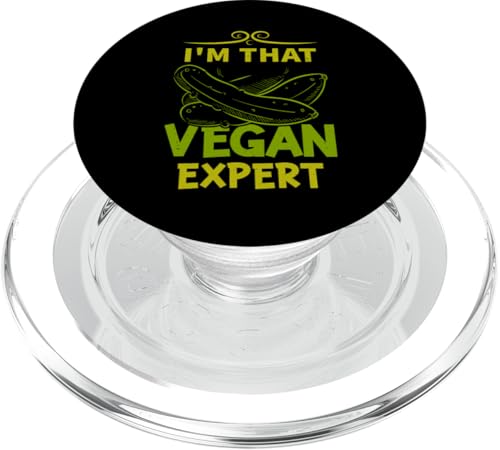 I'm That Vegan Expert Veganes Design für Veggie PopSockets PopGrip für MagSafe I'm That Vegan Expert Veganes Design für Veggie PopSockets PopGrip für MagSafe von Vegan Design Ideas For Vegans And Vegetarians