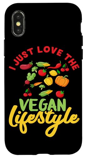 Ich liebe einfach veganen Lebensstil Veganes Design Hülle für iPhone X/XS Ich liebe einfach veganen Lebensstil Veganes Design Hülle für iPhone X/XS von Vegan Design Ideas For Vegans And Vegetarians