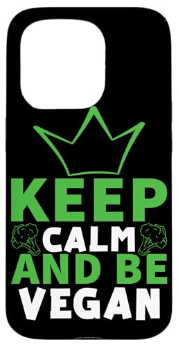 Keep Calm And Be Vegan Design für den Verzehr pflanzlicher Lebensmittel Hülle für iPhone 15 Pro Keep Calm And Be Vegan Design für den Verzehr pflanzlicher Lebensmittel Hülle für iPhone 15 Pro von Vegan Design Ideas For Vegans And Vegetarians