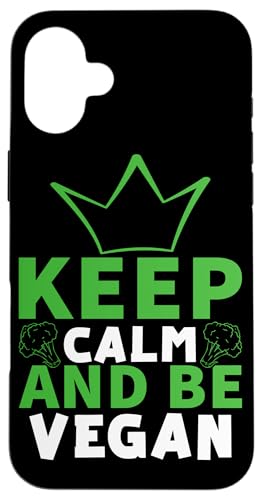 Keep Calm And Be Vegan Design für den Verzehr pflanzlicher Lebensmittel Hülle für iPhone 16 Plus Keep Calm And Be Vegan Design für den Verzehr pflanzlicher Lebensmittel Hülle für iPhone 16 Plus von Vegan Design Ideas For Vegans And Vegetarians