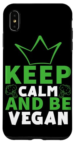 Keep Calm And Be Vegan Design für den Verzehr pflanzlicher Lebensmittel Hülle für iPhone XS Max Keep Calm And Be Vegan Design für den Verzehr pflanzlicher Lebensmittel Hülle für iPhone XS Max von Vegan Design Ideas For Vegans And Vegetarians