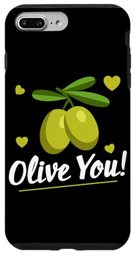 Olive You! Veganes Design für Pflanzenfresser und Vegetarier Hülle für iPhone 7 Plus/8 Plus Olive You! Veganes Design für Pflanzenfresser und Vegetarier Hülle für iPhone 7 Plus/8 Plus von Vegan Design Ideas For Vegans And Vegetarians