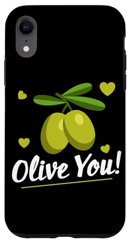 Olive You! Veganes Design für Pflanzenfresser und Vegetarier Hülle für iPhone XR Olive You! Veganes Design für Pflanzenfresser und Vegetarier Hülle für iPhone XR von Vegan Design Ideas For Vegans And Vegetarians
