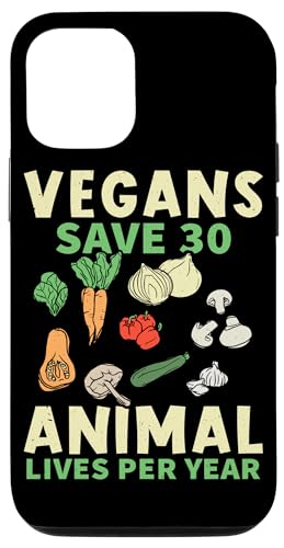 Sparen Sie 30 Tierleben pro Jahr, veganes Design für Vegetarier Hülle für iPhone 12/12 Pro Sparen Sie 30 Tierleben pro Jahr, veganes Design für Vegetarier Hülle für iPhone 12/12 Pro von Vegan Design Ideas For Vegans And Vegetarians