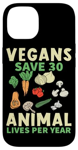 Sparen Sie 30 Tierleben pro Jahr, veganes Design für Vegetarier Hülle für iPhone 14 Sparen Sie 30 Tierleben pro Jahr, veganes Design für Vegetarier Hülle für iPhone 14 von Vegan Design Ideas For Vegans And Vegetarians