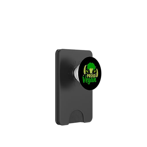 Stolzes, veganes Brokkoli-Design für Vegetarier PopSockets PopWallet für MagSafe Stolzes, veganes Brokkoli-Design für Vegetarier PopSockets PopWallet für MagSafe von Vegan Design Ideas For Vegans And Vegetarians