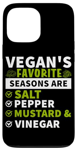 Vegan's Favorite Seasons Veganes Design für Vegetarier Hülle für iPhone 13 Pro Max Vegan's Favorite Seasons Veganes Design für Vegetarier Hülle für iPhone 13 Pro Max von Vegan Design Ideas For Vegans And Vegetarians