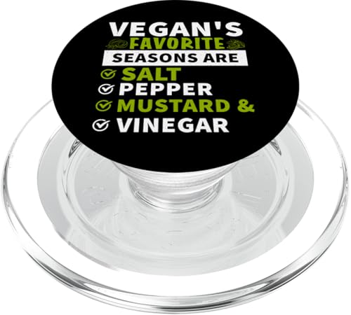 Vegan's Favorite Seasons Veganes Design für Vegetarier PopSockets PopGrip für MagSafe Vegan's Favorite Seasons Veganes Design für Vegetarier PopSockets PopGrip für MagSafe von Vegan Design Ideas For Vegans And Vegetarians