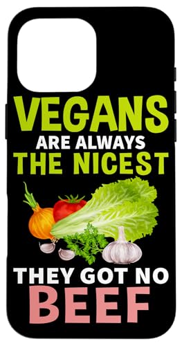 Vegans Got No Beef Vegan-Design für Obstliebhaber Hülle für iPhone 16 Pro Max Vegans Got No Beef Vegan-Design für Obstliebhaber Hülle für iPhone 16 Pro Max von Vegan Design Ideas For Vegans And Vegetarians