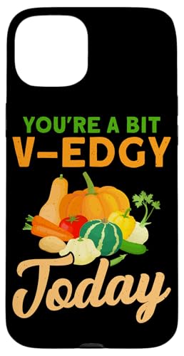 You're A Bit V-edgy Today Veganes Design für Veggie Hülle für iPhone 15 Plus You're A Bit V-edgy Today Veganes Design für Veggie Hülle für iPhone 15 Plus von Vegan Design Ideas For Vegans And Vegetarians