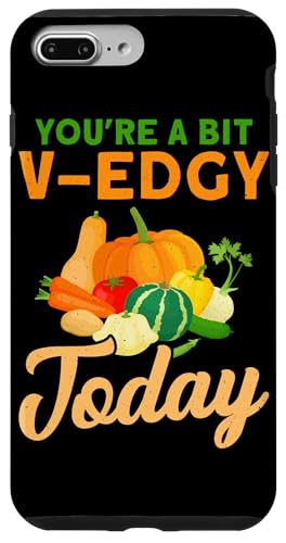 You're A Bit V-edgy Today Veganes Design für Veggie Hülle für iPhone 7 Plus/8 Plus You're A Bit V-edgy Today Veganes Design für Veggie Hülle für iPhone 7 Plus/8 Plus von Vegan Design Ideas For Vegans And Vegetarians