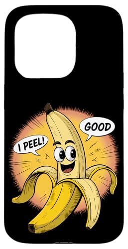 Lustiges Bananen Design Lebensmittel-Liebhaber Humor Hülle für iPhone 15 Pro Lustiges Bananen Design Lebensmittel-Liebhaber Humor Hülle für iPhone 15 Pro von Vegane Früchte Geschenk Niedlich Retro