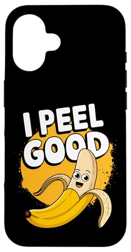 Lustiges Bananen Design Lebensmittel-Liebhaber Humor Hülle für iPhone 16 Lustiges Bananen Design Lebensmittel-Liebhaber Humor Hülle für iPhone 16 von Vegane Früchte Geschenk Niedlich Retro