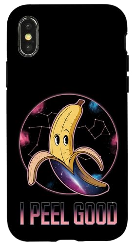 Lustiges Bananen Design Lebensmittel-Liebhaber Humor Hülle für iPhone X/XS Lustiges Bananen Design Lebensmittel-Liebhaber Humor Hülle für iPhone X/XS von Vegane Früchte Geschenk Niedlich Retro