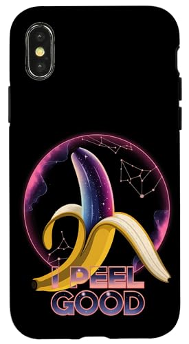 Lustiges Bananen Design Lebensmittel-Liebhaber Humor Hülle für iPhone X/XS Lustiges Bananen Design Lebensmittel-Liebhaber Humor Hülle für iPhone X/XS von Vegane Früchte Geschenk Niedlich Retro