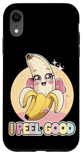 Lustiges Bananen Design Lebensmittel-Liebhaber Humor Hülle für iPhone XR Lustiges Bananen Design Lebensmittel-Liebhaber Humor Hülle für iPhone XR von Vegane Früchte Geschenk Niedlich Retro