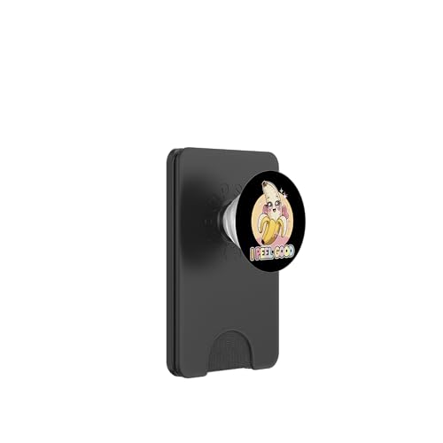 Lustiges Bananen Design Lebensmittel-Liebhaber Humor PopSockets PopWallet für MagSafe Lustiges Bananen Design Lebensmittel-Liebhaber Humor PopSockets PopWallet für MagSafe von Vegane Früchte Geschenk Niedlich Retro