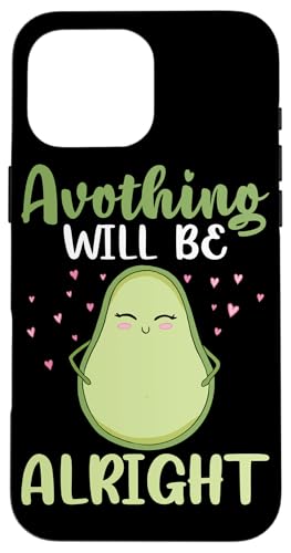 Avothing Will Be Alright Veganismus Avocado Design Hülle für iPhone 16 Pro Max Avothing Will Be Alright Veganismus Avocado Design Hülle für iPhone 16 Pro Max von Veganism Design Ideas For Vegans