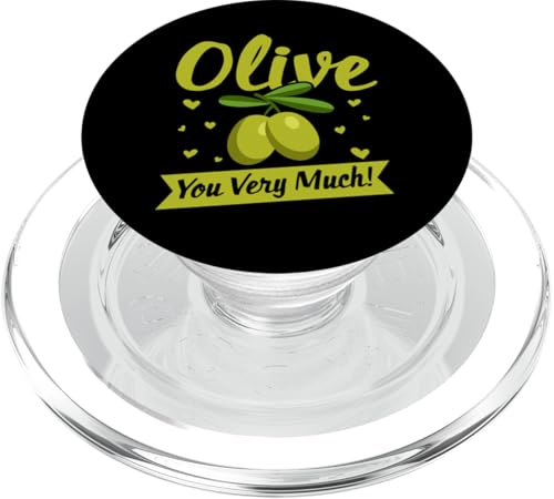 Design von Olive You Very Much Veganismus für Veganer PopSockets PopGrip für MagSafe Design von Olive You Very Much Veganismus für Veganer PopSockets PopGrip für MagSafe von Veganism Design Ideas For Vegans