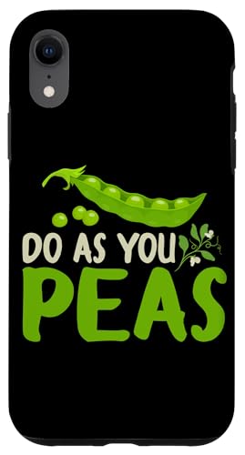 Do As You Peas Veganismus Design für Vegetarier Hülle für iPhone XR Do As You Peas Veganismus Design für Vegetarier Hülle für iPhone XR von Veganism Design Ideas For Vegans