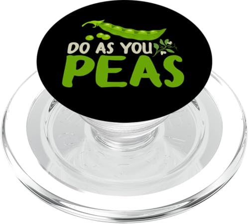 Do As You Peas Veganismus Design für Vegetarier PopSockets PopGrip für MagSafe Do As You Peas Veganismus Design für Vegetarier PopSockets PopGrip für MagSafe von Veganism Design Ideas For Vegans