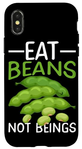 Eat Beans Not Beings Veganismus Design für fleischfreie Esser Hülle für iPhone X/XS Eat Beans Not Beings Veganismus Design für fleischfreie Esser Hülle für iPhone X/XS von Veganism Design Ideas For Vegans