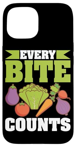 Every Bite Counts Veganismus Design für Veganer Hülle für iPhone 15 Every Bite Counts Veganismus Design für Veganer Hülle für iPhone 15 von Veganism Design Ideas For Vegans
