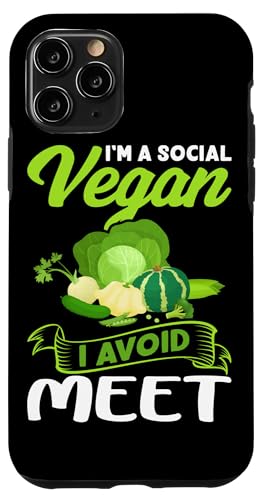 I'm A Social Vegan Veganism Design für Pflanzenfresser Hülle für iPhone 11 Pro I'm A Social Vegan Veganism Design für Pflanzenfresser Hülle für iPhone 11 Pro von Veganism Design Ideas For Vegans