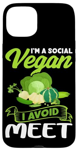 I'm A Social Vegan Veganism Design für Pflanzenfresser Hülle für iPhone 15 Plus I'm A Social Vegan Veganism Design für Pflanzenfresser Hülle für iPhone 15 Plus von Veganism Design Ideas For Vegans