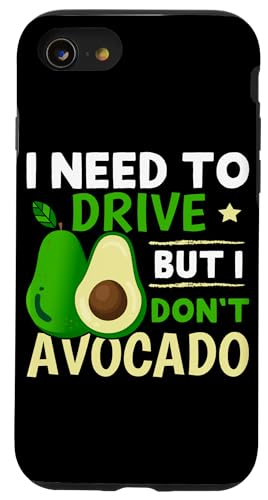 Ich muss fahren, aber ich esse keine Avocado Hülle für iPhone SE (2020) / 7 / 8 von Veganism Design Ideas For Vegans