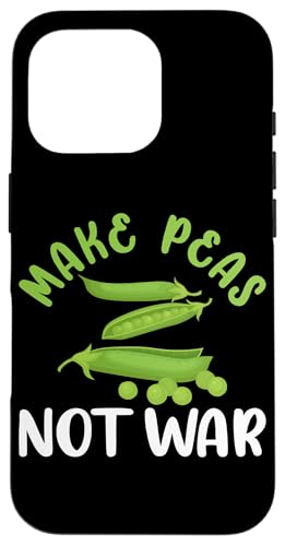 Machen Sie Erbsen, nicht Krieg Veganismus Design für Pflanzenfresser Hülle für iPhone 16 Pro Machen Sie Erbsen, nicht Krieg Veganismus Design für Pflanzenfresser Hülle für iPhone 16 Pro von Veganism Design Ideas For Vegans