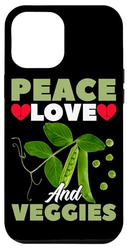 Peace, Love And Veggies Veganismus Design für Vegetarier Hülle für iPhone 12 Pro Max Peace, Love And Veggies Veganismus Design für Vegetarier Hülle für iPhone 12 Pro Max von Veganism Design Ideas For Vegans