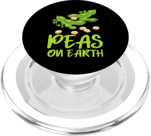 Peas On Earth Veganismus Design für Vegetarier PopSockets PopGrip für MagSafe Peas On Earth Veganismus Design für Vegetarier PopSockets PopGrip für MagSafe von Veganism Design Ideas For Vegans
