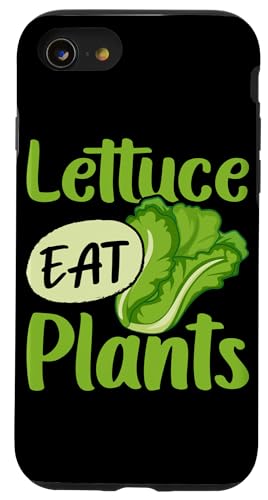 Salat essen Pflanzen Veganismus Design für Vegetarier Hülle für iPhone SE (2020) / 7 / 8 von Veganism Design Ideas For Vegans