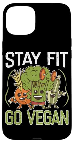 Stay Fit Go Veganismus Design für Vegetarier Hülle für iPhone 15 Plus Stay Fit Go Veganismus Design für Vegetarier Hülle für iPhone 15 Plus von Veganism Design Ideas For Vegans