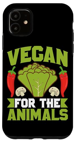Vegan für Tiere Veganismus-Design für Obstliebhaber Hülle für iPhone 11 Vegan für Tiere Veganismus-Design für Obstliebhaber Hülle für iPhone 11 von Veganism Design Ideas For Vegans